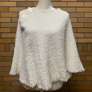 Boyne Valley Weavers Ivory Shawl Made in Ireland